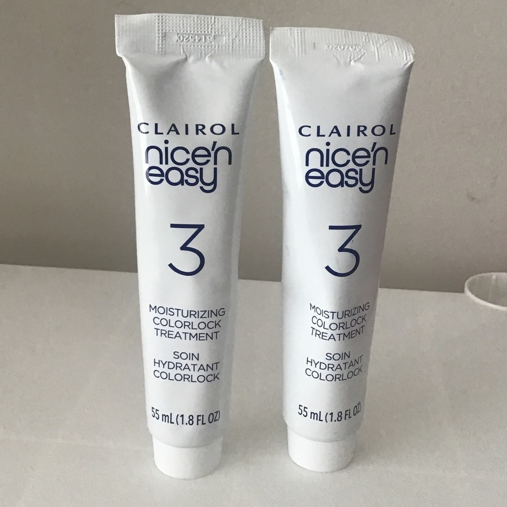 (2) nice and easy after color large tubes!